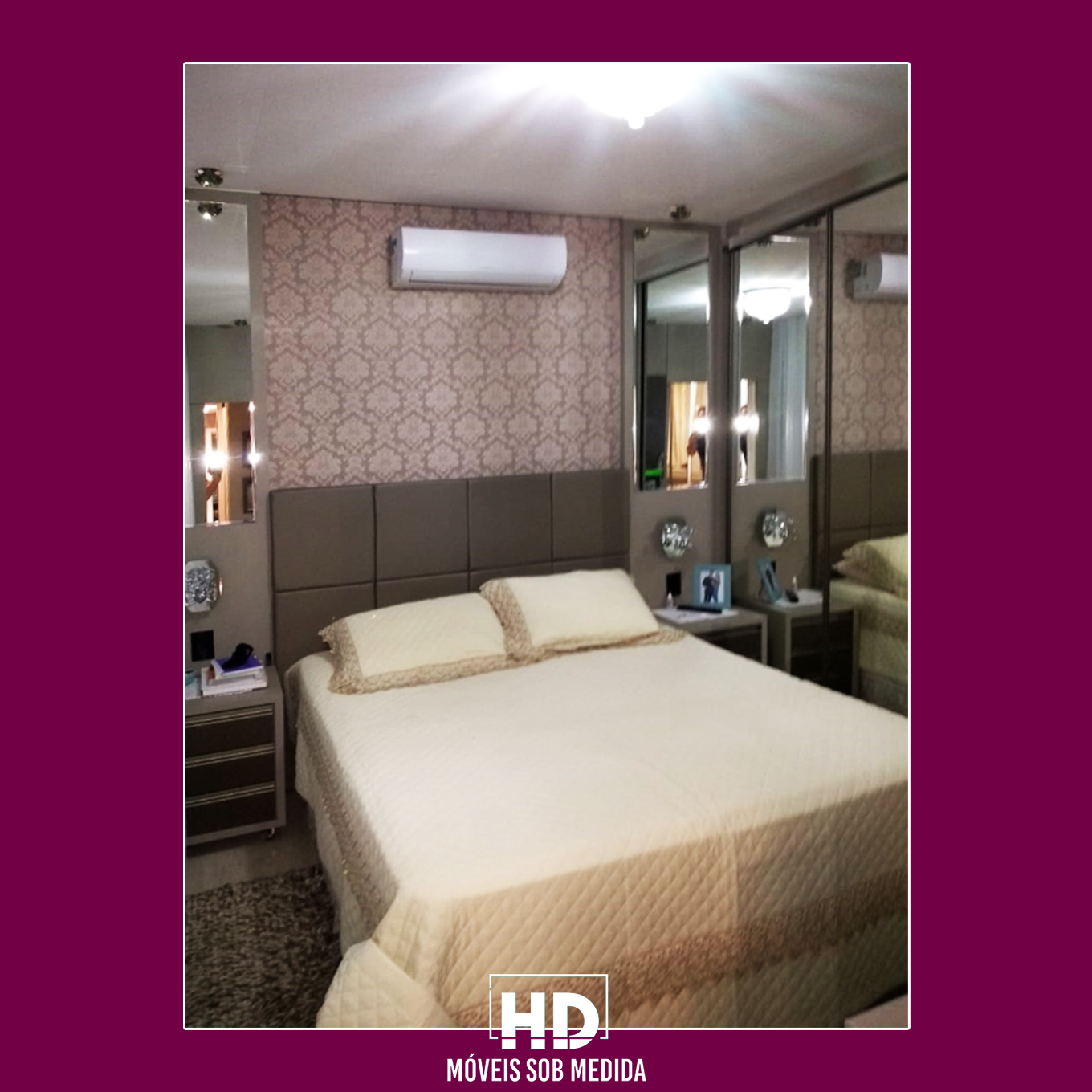 Novos Dormitórios Com a Marca HD Móveis